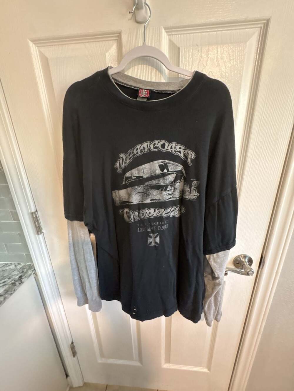 Vintage West Coast Choppers Jesse James Twofer Long Sleeve T-Shirt